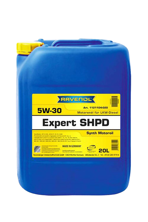 Моторное масло Ravenol Expert SHPD SAE 5W-30, 20л